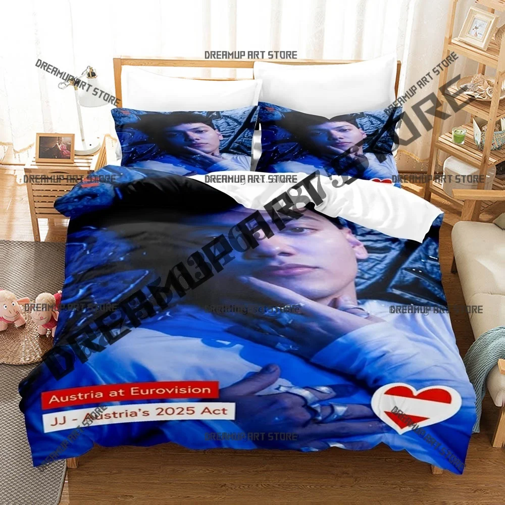 Fashion JJ Wasted Love Singer Bedding Set Single Twin Full Queen King Size Bed Set Kids Bedroom Duvetcover Sets Bed Sheet Set