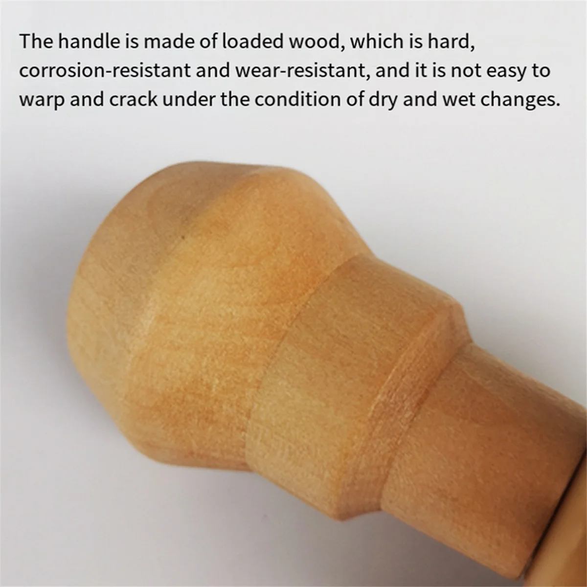 Escova portátil adequada para máquina de café 51mm/54mm, escova de limpeza de tigela de pó de café com cabo de madeira HY