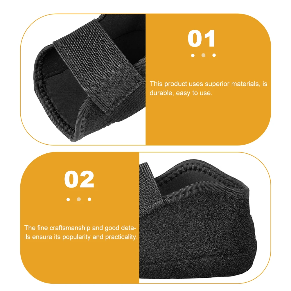 

2pcs 1Pair Creative Protective Heel Pad Comfortable Cushion Anti-Slip Support Pain Relief Breathable Feet Easy Carry