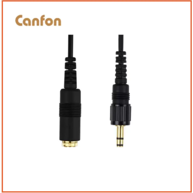 

Canfon Audio Cable Adapter Lavalier Mic Input for Sennheiser Rode Saramonic Boya to Sony UWP V1D11D21 Wireless Microphone System