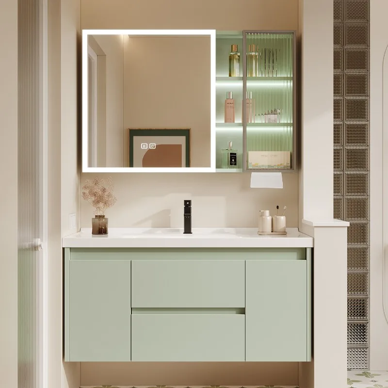 

Washbasin Ceramics Bathroom Cabinets Toilet Vanity Storage Mirrors Bathroom Cabinets Makeup Shower Armadi Aperti Furniture