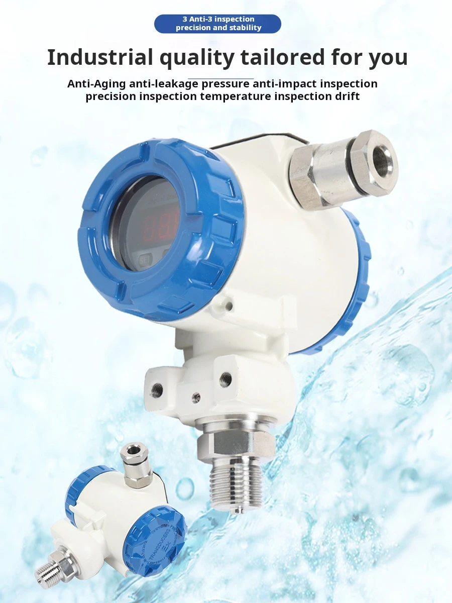 2088 explosion-proof pressure transmitter sensor with digital display LED constant pressure water supply liquid oil gas negative