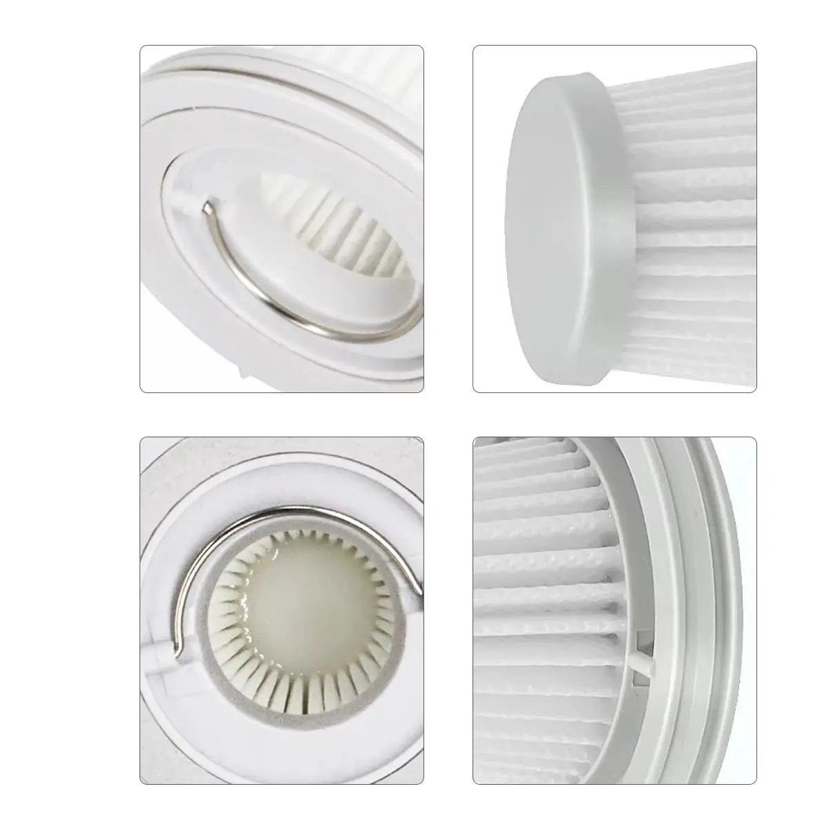 Geeignet für Xiaomi Mijia Haushalts-Mikro-Wireless-Staubsauger HEPA-Filter Waschbares Ersatzzubehör
