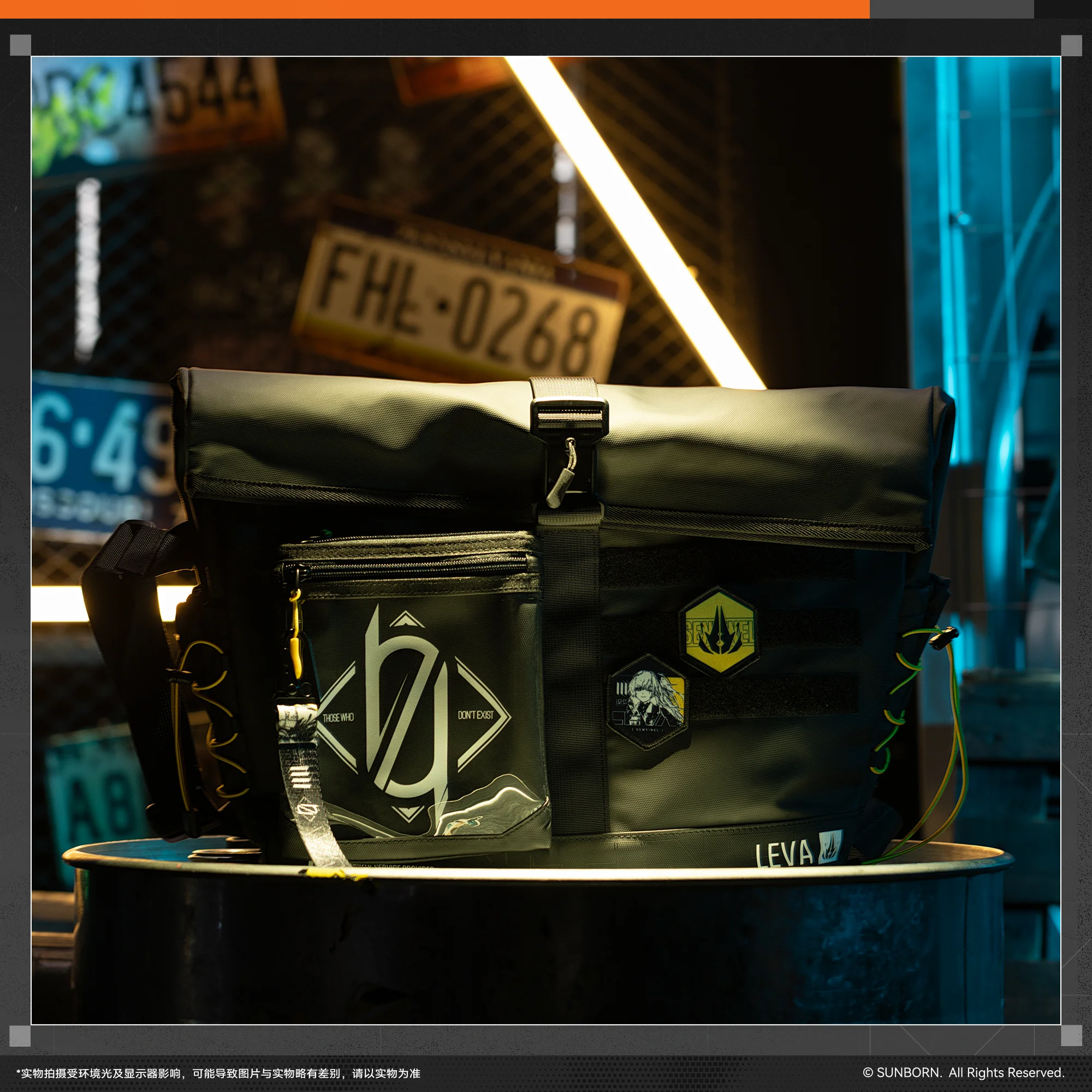Bolso Bandolera Oficial y Original de Girls' Frontline UMP45 Leva, Bolso de Hombro para Cosplay, Regalo para Fans, Figuras
