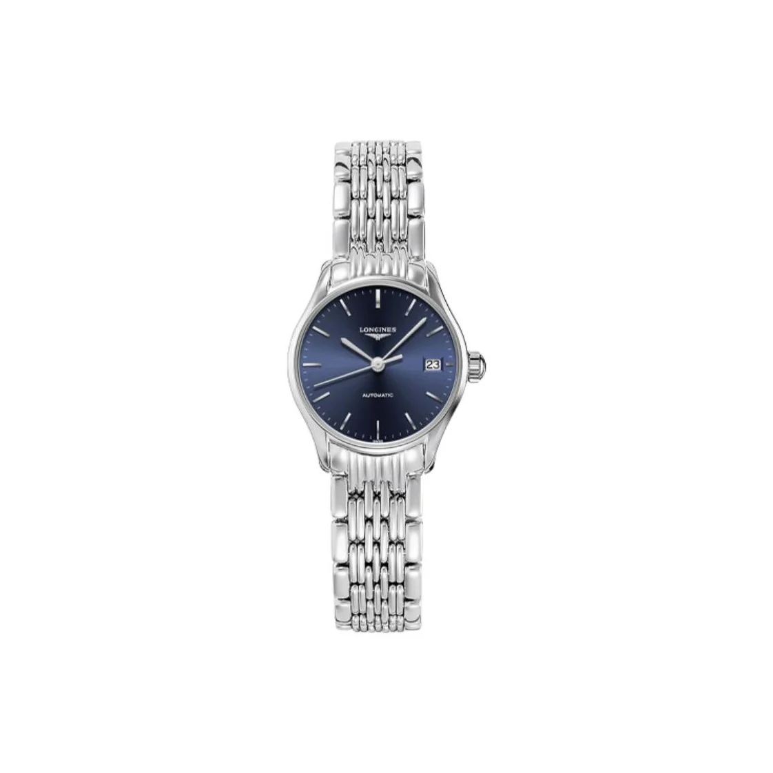 LONGINES Lvya Collection Automatic Mechanical Movement Men's Watches Watch 35mm Blue Dial L4.860.4.92.6