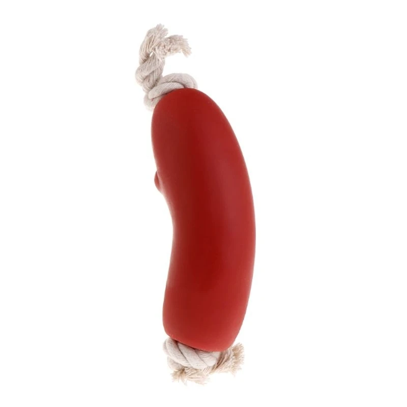 Interactive Dog Teething Toy Sausage Chew for Puppy Teething Grinding Teeth Relieve Anxiety for Tough Dropshipping