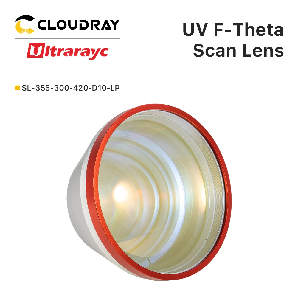 Imagem -05 - Ultraray Lente de Foco uv Lente F-theta Sistema Galvo Laser F100-f420 M85 70x70 300x300 mm 10ca uv