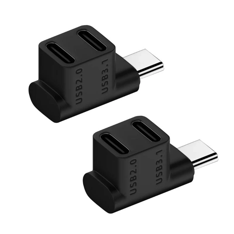 

Y2GD U 180 Degree USB 3.1 Type C Male to C Female 4K60HZ Extension Adapter