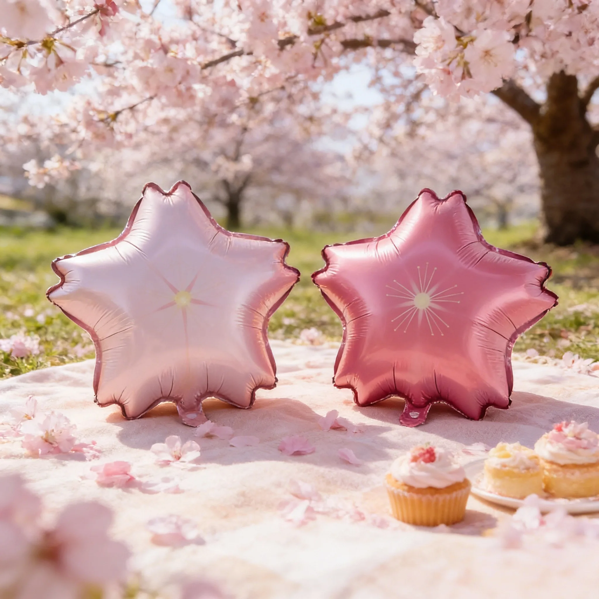 2Pcs Pink Cherry Bl…