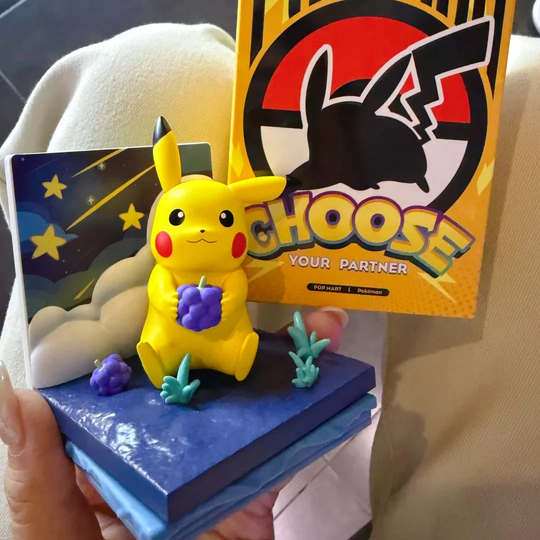 POP MART Pokemon Meet My Partner Series Blind Box Figure Collectible Toy Pikachu Model Desktop Display Decor Gift In Stock