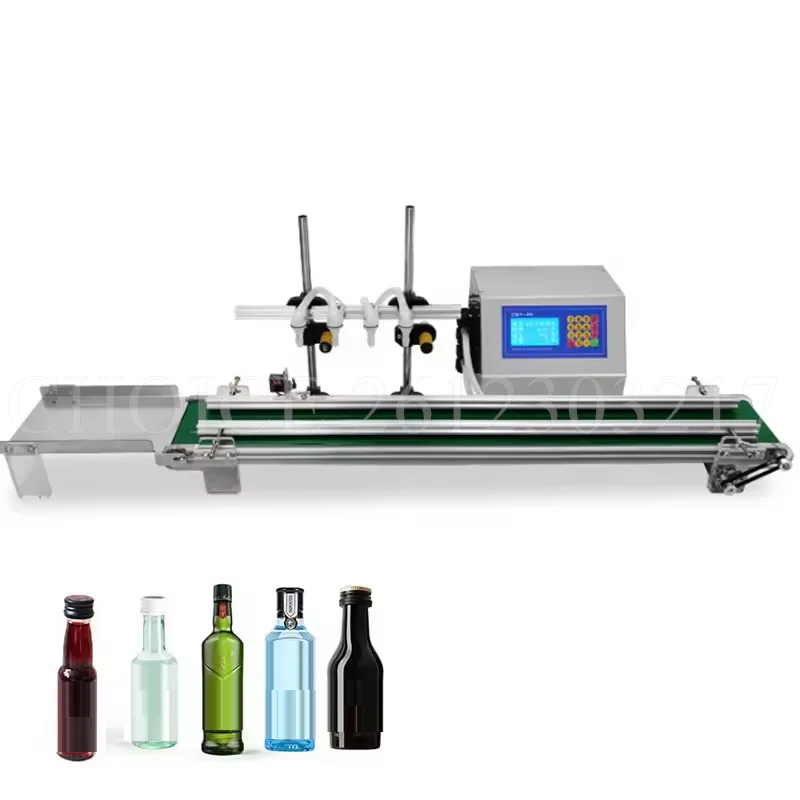 

Commercial 4 Head Small Bottle Milk Liquid Mineral Water Detergent Automatic Quantitative Filling Machine with Conveyor