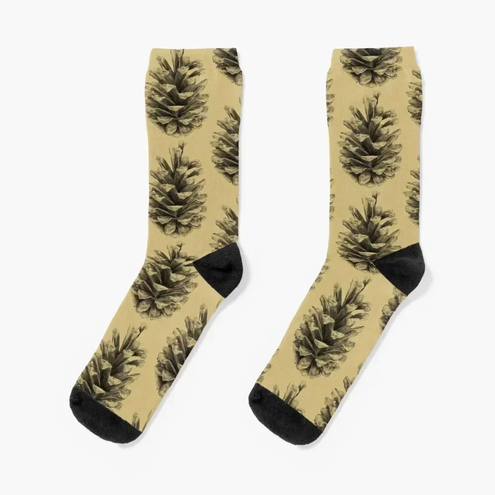 Pine Cone Socks summer christmas stocking Stockings Stockings man Male Socks Women's