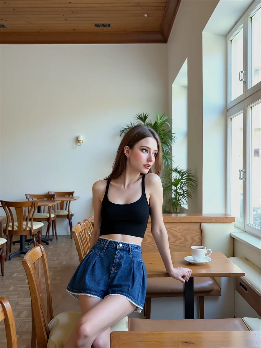 デニム ダークブルー ショーツ レディース お尻を包む ヒップスター ワークアウト ボディービル トレーニング アクティブウェア スポーツ クラブ リップド ジム スリムフィット