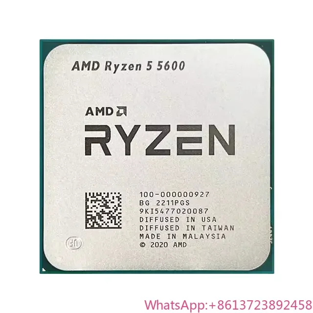 

AMD's new Ryzen 5 5600 6 core 12 threads AM4 gaming office CPU new boxed/tray CPU