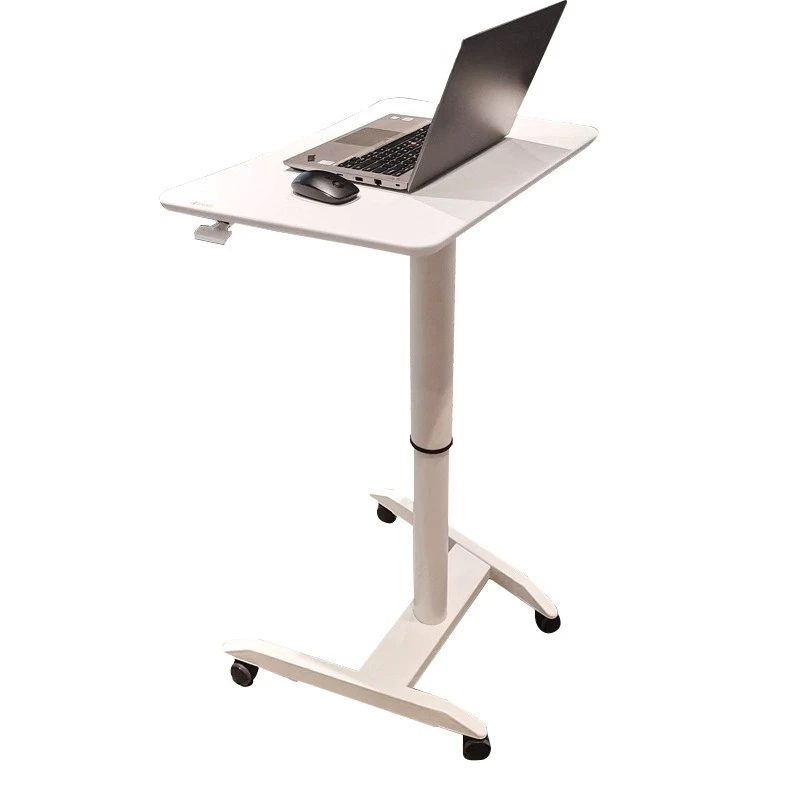 

Laptop Computer Desk Sit Standing Office Mobile Training Podium Classroom Podium
