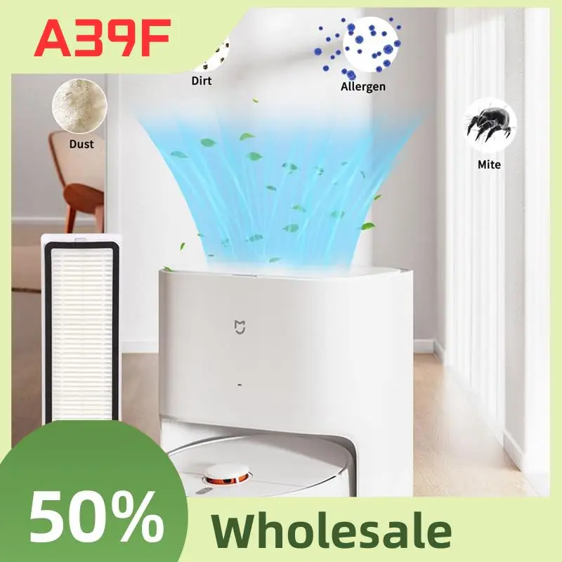 A39F العلوي ل Dreame L10S Ultra / L10 الترا جهاز آلي لتنظيف الأتربة فرشاة جانبية رئيسية مرشحات Hepa ممسحة منصات أكياس الغبار استبدال جزء