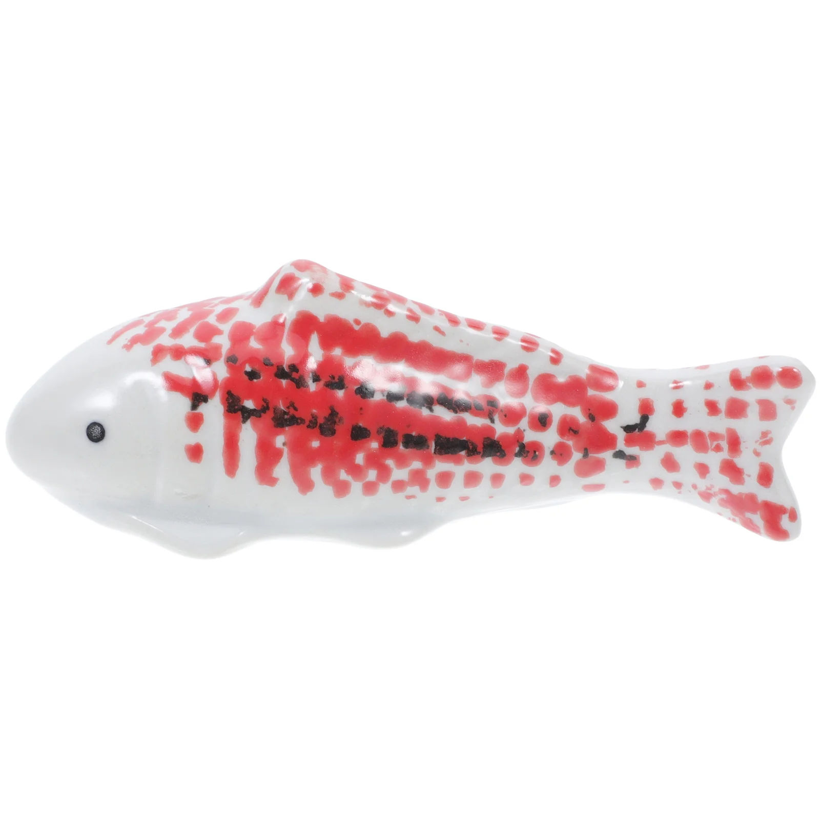 

Unique Porcelain Floating Fish Aquarium Decor Lifelike Ceramic Statue Small Ornament for Ponds Fountains Porcelain Floating Fish