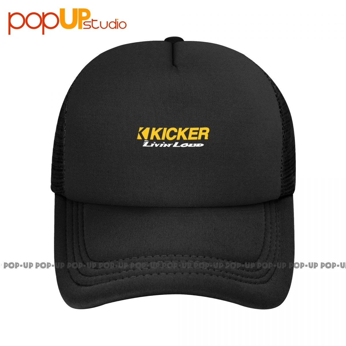 Kicker Livin Loud Audio Logo Speakers Amplifiers Car Subwoofers P-226 Baseball Cap Breathable Hats