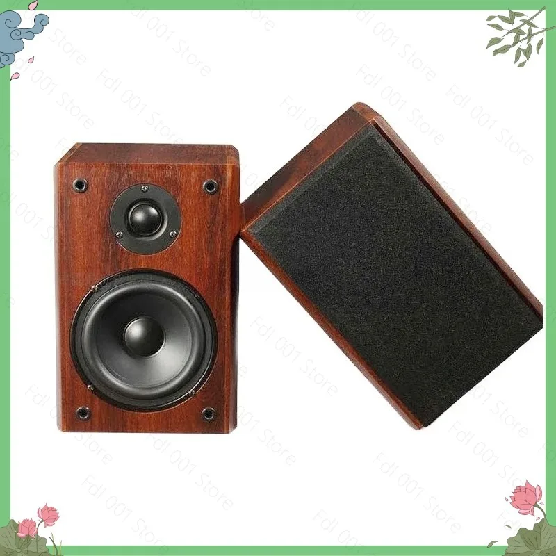 New 100W 5 Inch Bookshelf Speakers Monitor Passive Fever Hifi Center Surround High Fidelity Audio Music Sound Amplifiers Speaker