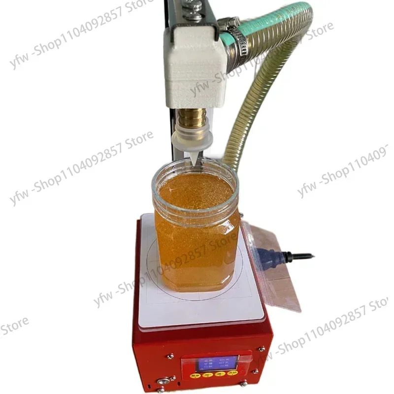 Commercial Paste Honey Filling Machine Gear Pump Weighing Type Viscous Liquid Automatic Filler 3kg 5kg