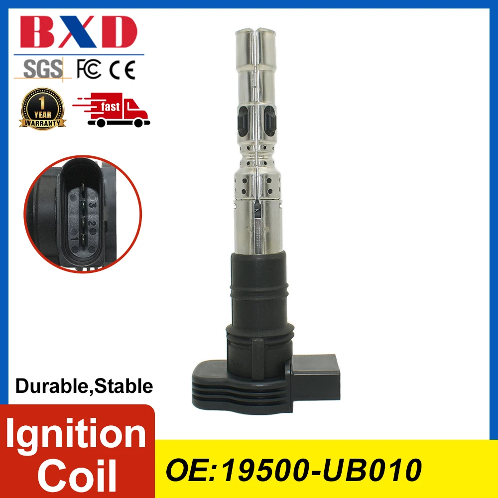 

Ignition Coil 077905115A fit for AUDI ALLROAD (4BH, C5) 2000-2005 VOLKSWAGEN PHAETON (3D1, 3D2, 3D3, 3D4, 3D6, 3D7, 3D8, 3D9)
