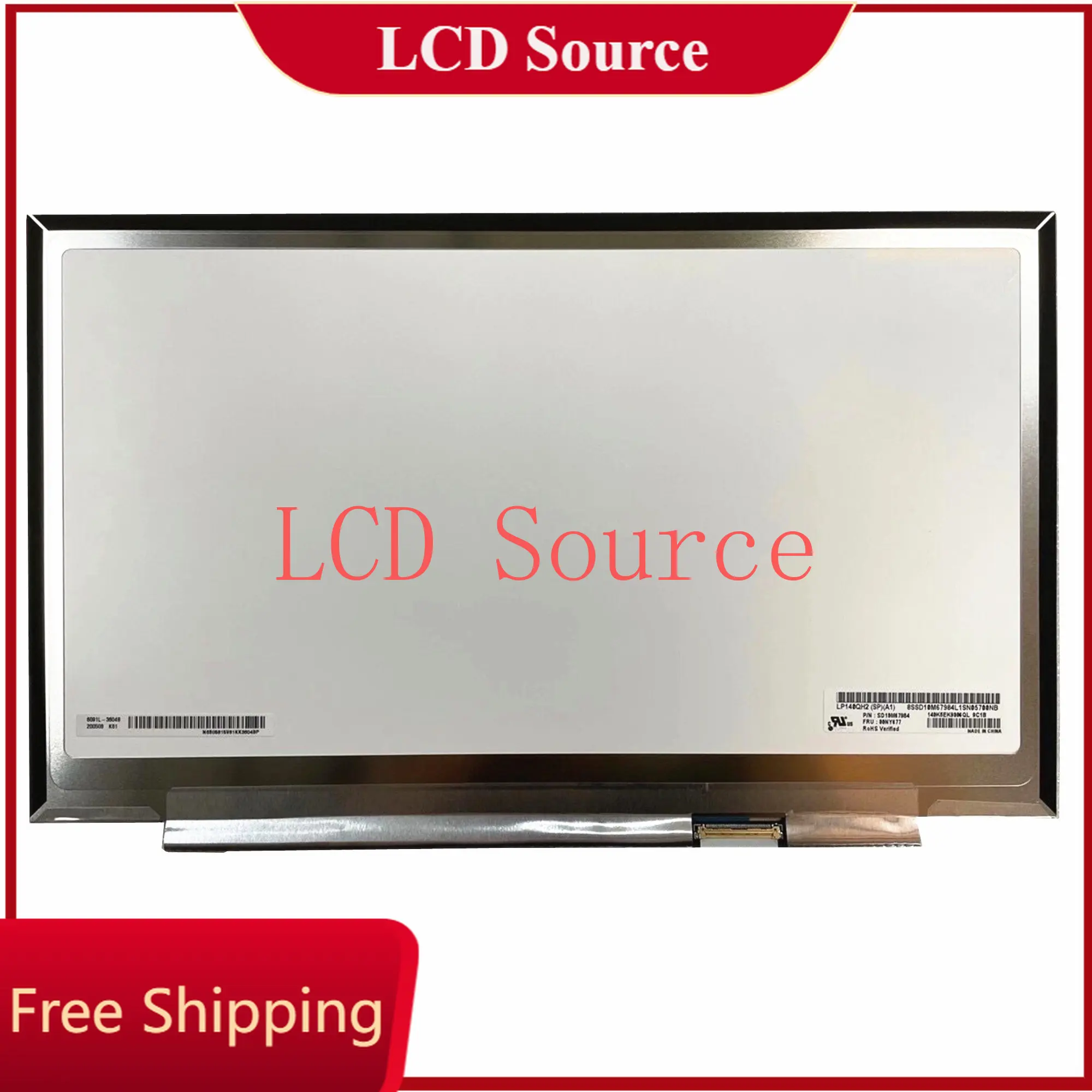 

LP140QH2 SPA1 LP140QH2 (SP)(A1) 14" 2560*1440 WQHD LED LCD Replacement Screen Display