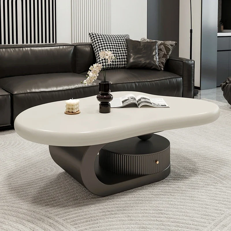 

Creative cloud small coffee table table living room household small apartment simple and modern