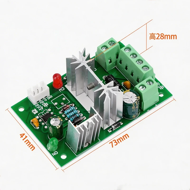 Contrôleur Vitesse Moteur DC 12V 24V 36V 48V 20A PWM - Régulateur Puissance Haute