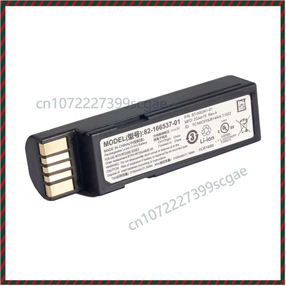 Replacement Battery BT-000341-01 BTRY-36IAB0E-00 For ZEBRA DS3678 LI3678 LS3678 DS3600 Barcode Scanner