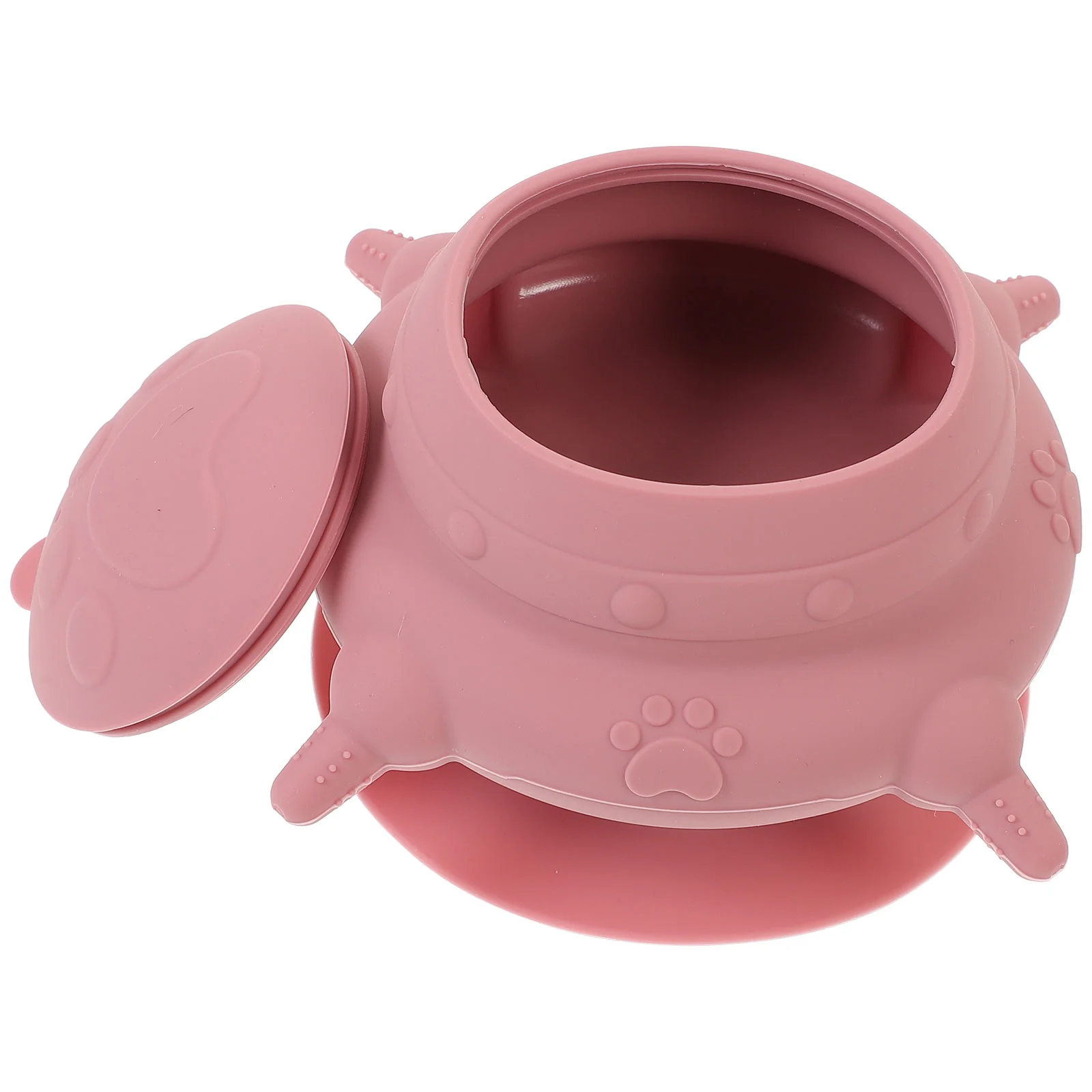 

Pink Puppy Small Feeding Bowl Puppies Feeder Kitten Bottle Silicone Milk Silica Gel Nursing Pacifiers Nurse Newborn Animals