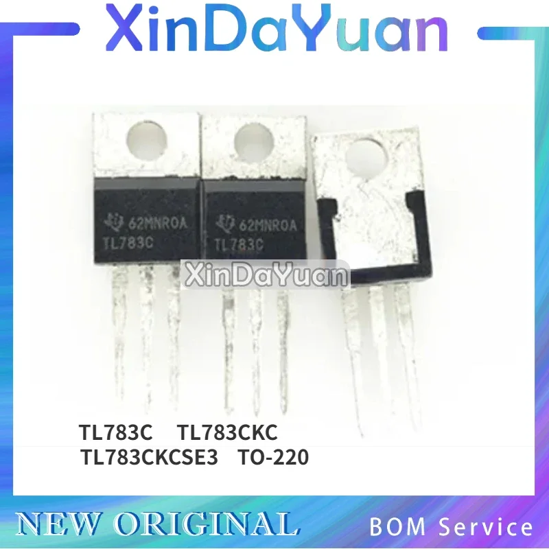 5 pcs TL783C TL783CKC TL783CKCSE3 TO-220  Three-terminal Voltage Regulator IC