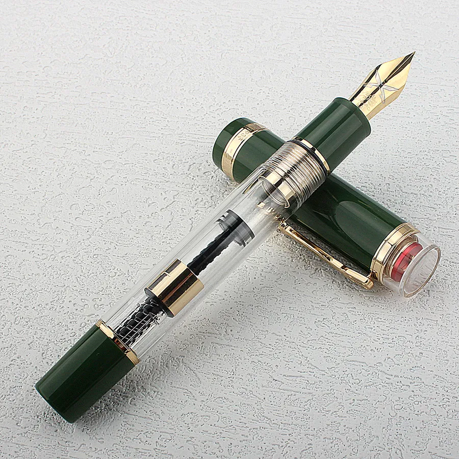 JINHAO 1935 TIANDAO Fountain Pen Luxury Guitar Clip 0.5/0.7MM Nib Sword Nib Writing Ink Pens Office School Supplies Stationary