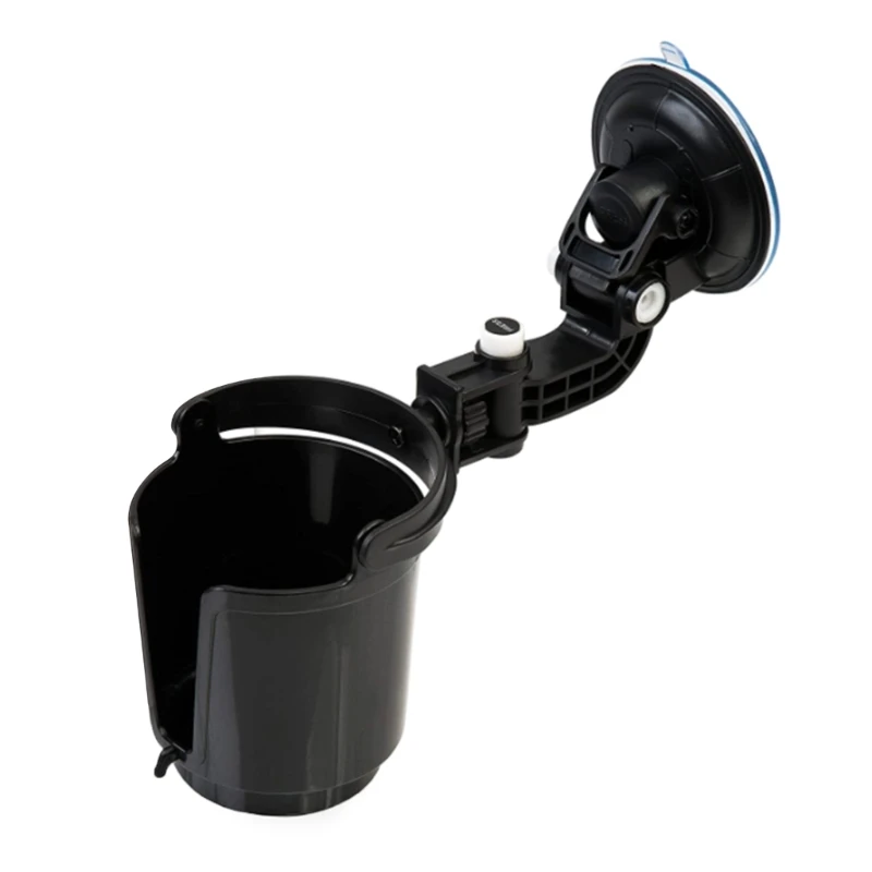 Cup Holder, Reusable Drink Cup Holder with Tongue Depressor, Fold Suction Cup Holder, Universal AntiSpills Drink Holder