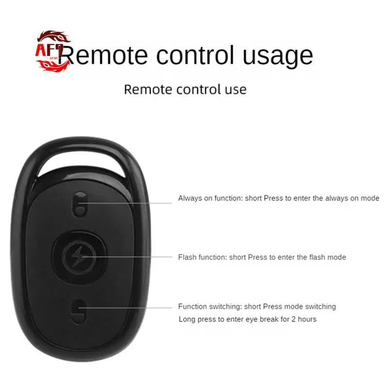 

AF90-Strobe Light Motorcycle LED Flash Anti-Collision Warning Light Car Bicycle Waterproof Wireless Remote Control