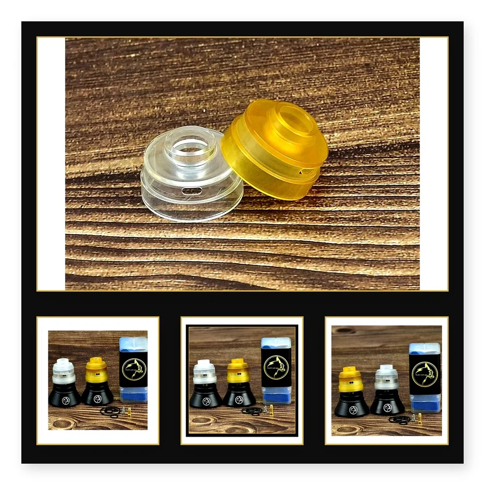 Hussar Vapes RDA 2.0 Tank - 22mm Stainless Steel Single Coil Design for Enhanced Flavor