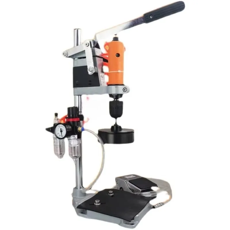 フットペダル式卓上空気圧キャッピングマシン ボトルキャップロックマシン