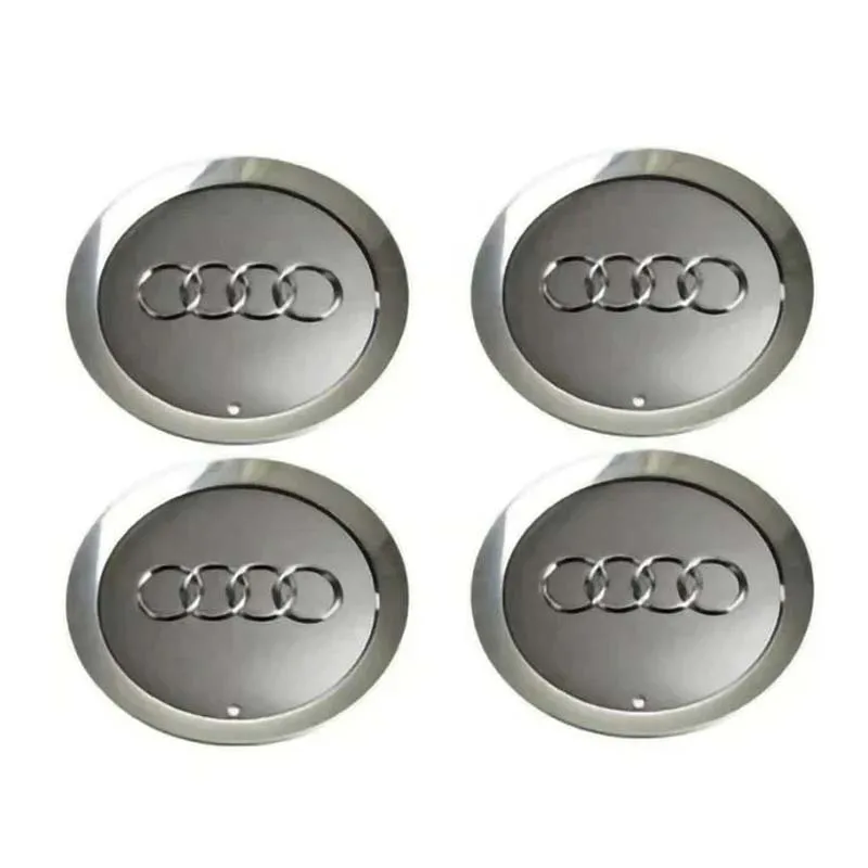 4pcs 145mm For Audi A8 S8 A6 S6 Wheel Center Caps Rim Hub Cover Car Accessories 4E0601165A 4E0 601 165 A