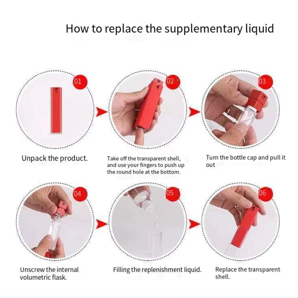 Portable screen cleaning artifact Integrated liquid crystal cleaner spray package for mobile phone tablet computer