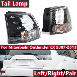 Car Rear Tail Lights For Mitsubishi Outlander EX XL 2007 2008 2009 2010 2011 2012 2013 LED Stop Brake Turn Signal Light Assembly
