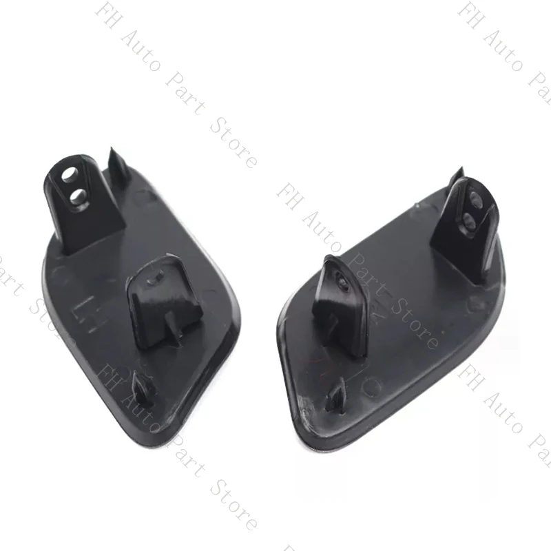 1Pair 39848102 339848116 Front Bumper Head Light Lamp Washer Nozzle Cover Lid Water Spray Jet Cap For Volvo XC40 2018-2022