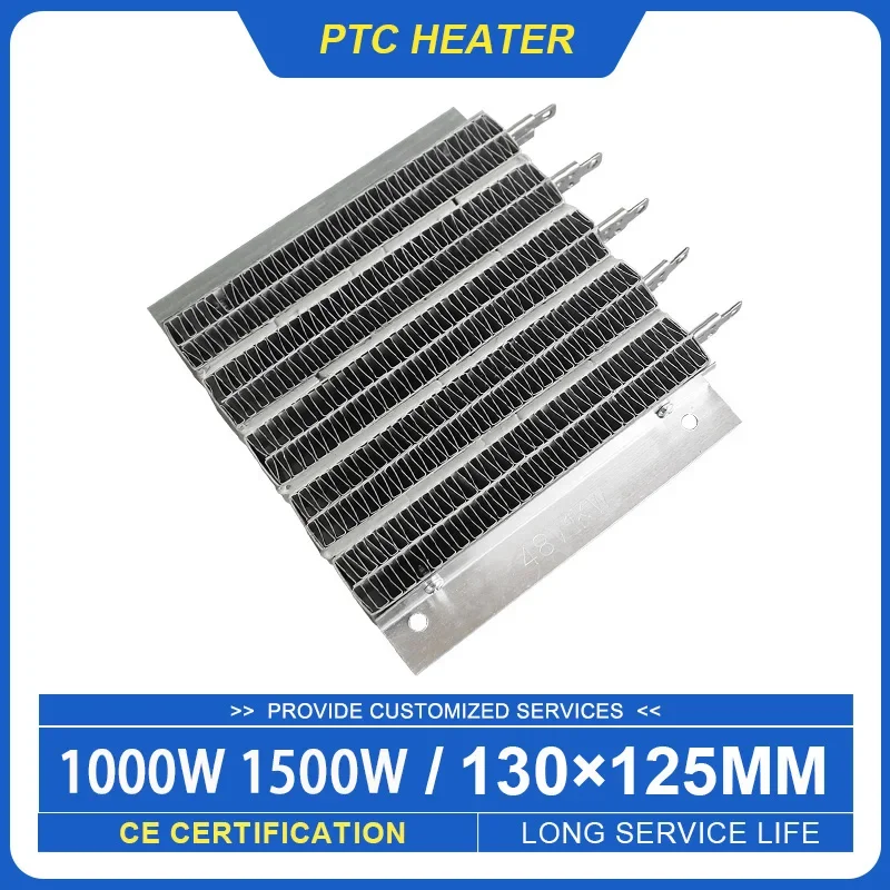 

36V~220V 1000W 1500W Thermostat with Bracket PTC Ceramic Electric Heater Heating Sheet Accessories 100B4 135*125*15mm
