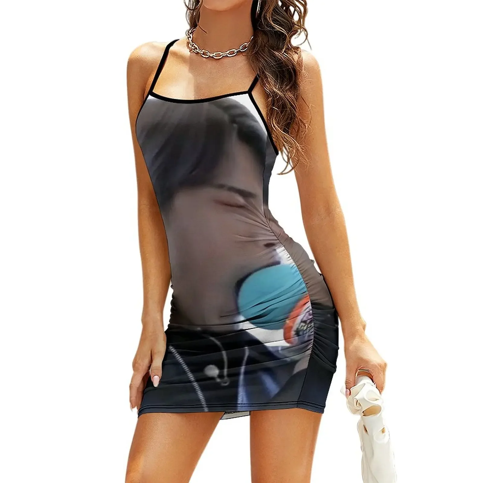 

Ice Cream Seonghwa Meme Sling Dress dress for women summer dresses for women 2026 dress summer 2026 women Casual dresses