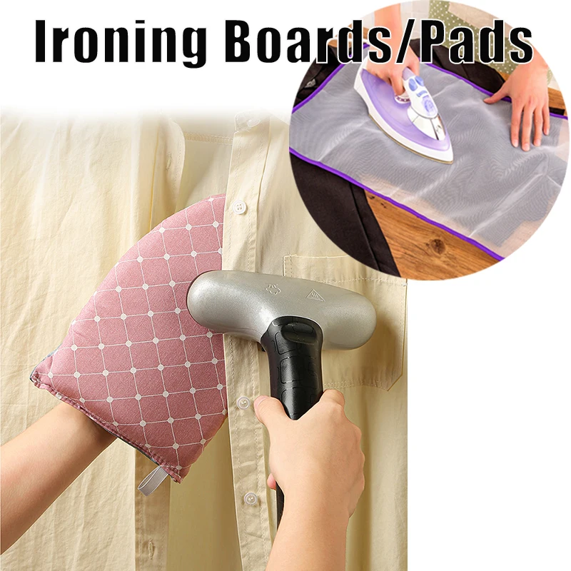 Protective Insulation Ironing Board Fabric Handheld Ironing Board High Temperature Pad Ironing Against Pressing Guard Press Mesh