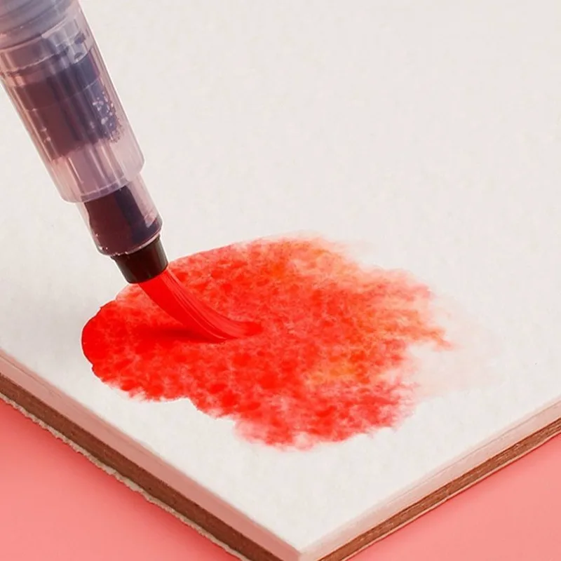 Conjunto de pigmentos aquarela sólidos, 48/72 cores, materiais de arte, estudantes, esboço ao ar livre, pintura, paleta de criação, aquarela portátil