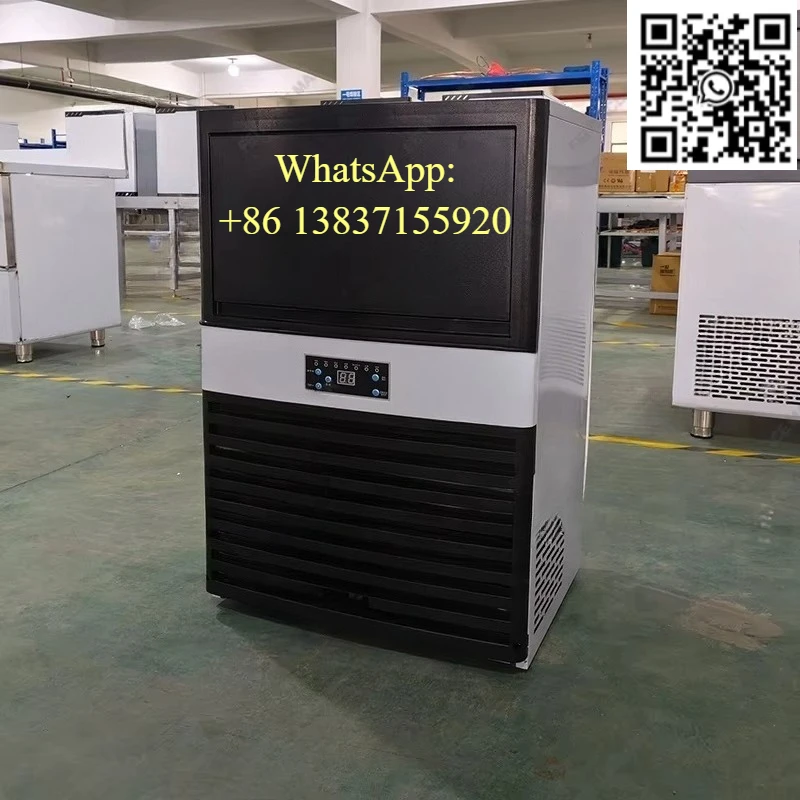 Custom Factory Direct Sale Small Fully Automatic Commercial Ice Maker Electric Power Source Produces Cube Shaped Ice