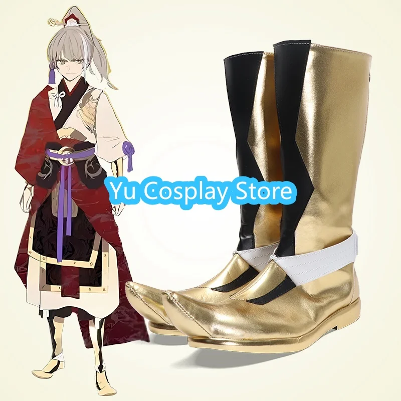 Yu Cosplay Store Zhou Yu Scarpe Cosplay Scarpe Cosplay Anime Stivali Costumi di Halloween Puntelli