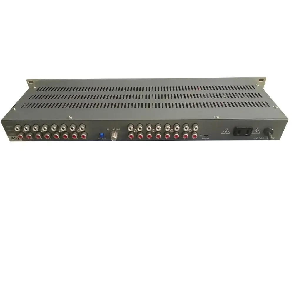 16-channel Analogue Modulator, Digital Equipment For Hotel Cable Television Front-end Converting Av Audio And Video To Rf Signal