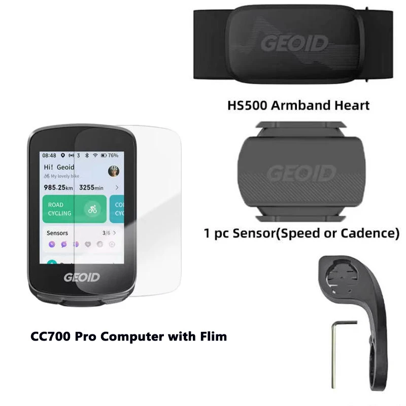 GEOID CC700 Pro GPS Bike Computer 2.8 Touch Screen