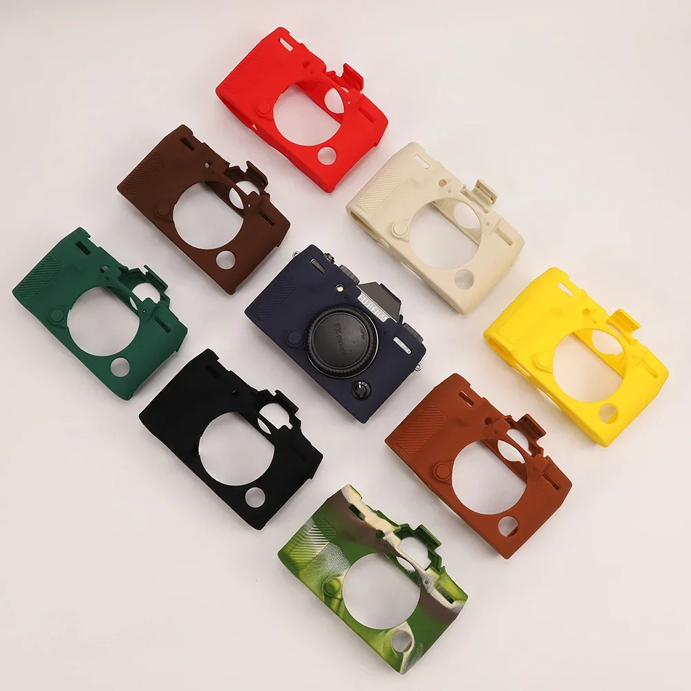 

XT50 Litchi Skin Soft Rubber Silicone Case For Fujifilm XT50 Fuji X-T50 Armor Rubber Cover Skin