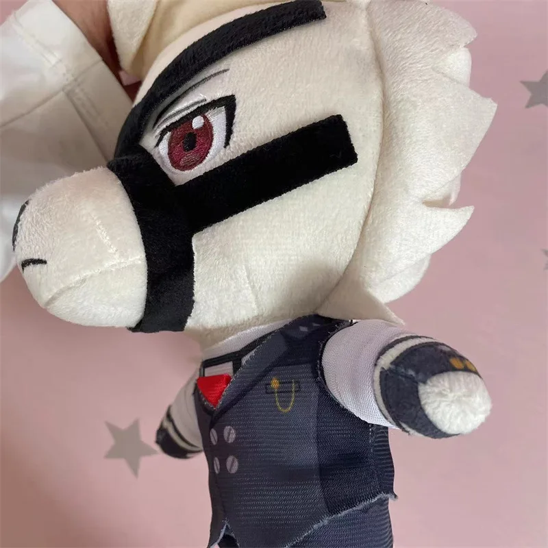 Almohada de Anime de Cosplay de juguete de muñeca, juego periférico Zenless Zone Zero Von Lycaon, 20CM